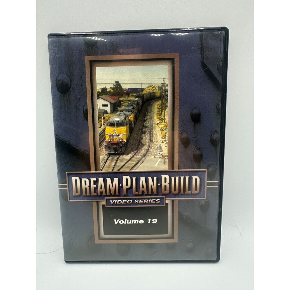 Dream Plan Build Vol. 19 Model Railroads Train DVD 2009 Kalmbach Publishing DVD